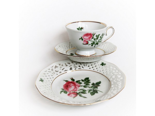 Set Vintage pentru ceai, cafea -  Ingres Weiss form Marienbad 